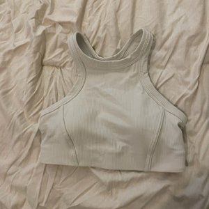 Lululemon High Neck Ribbed Sports Bra